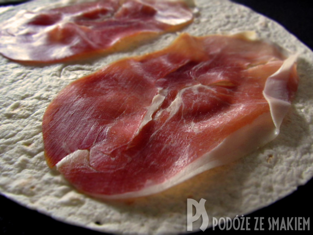 Tortilla i szynka dojrzewająca Tortilla i szynka dojrzewająca